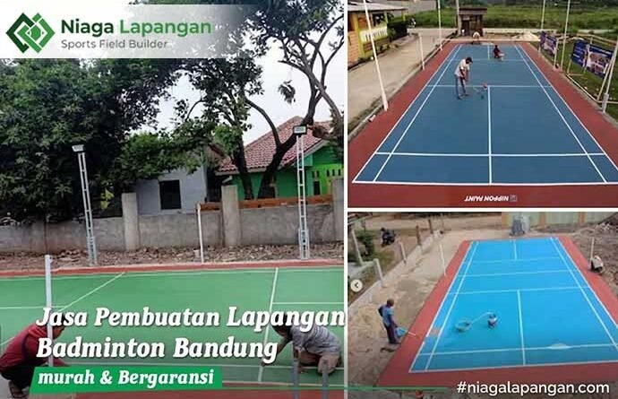 Jasa Pembuatan Lapangan Badminton Bandung