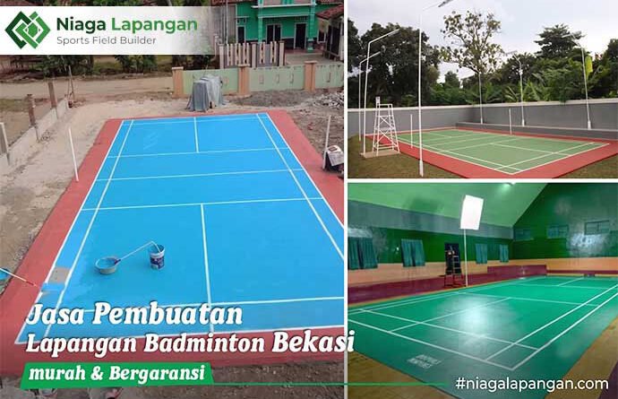Jasa Pembuatan Lapangan Badminton Bekasi