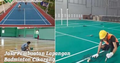 Jasa Pembuatan Lapangan Badminton Cikarang