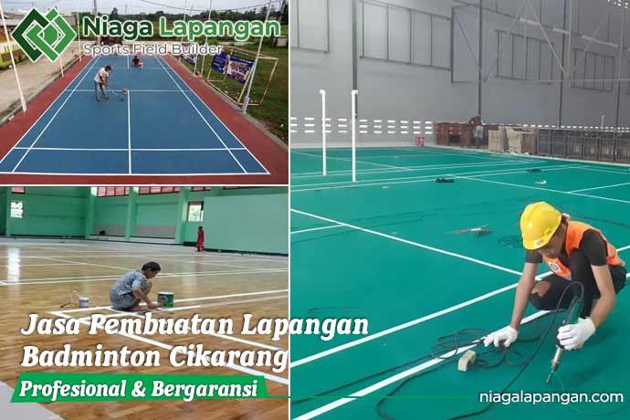 Jasa Pembuatan Lapangan Badminton Cikarang