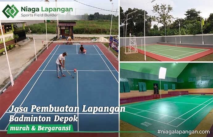 Jasa Pembuatan Lapangan Badminton Depok