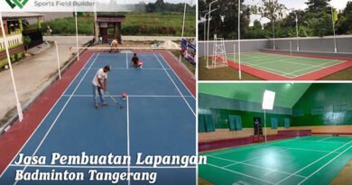 Jasa Pembuatan Lapangan Badminton Tangerang
