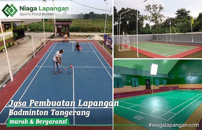 Jasa Pembuatan Lapangan Badminton Tangerang