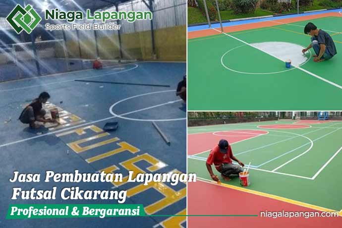 Jasa Pembuatan Lapangan Futsal Cikarang
