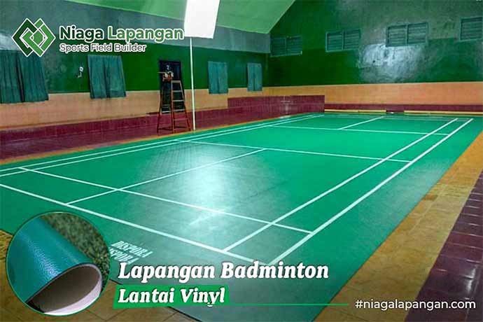 Lapangan Badminton Lantai Vinyl Lapangan Badminton Lantai Vinyl