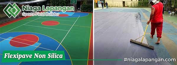 Lapangan Lantai Flevipave Non Silica