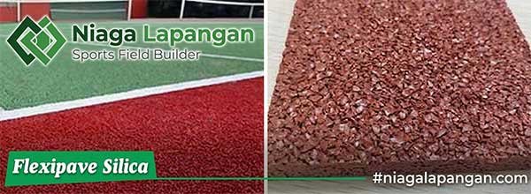 Lapangan Lantai Flevipave Silica