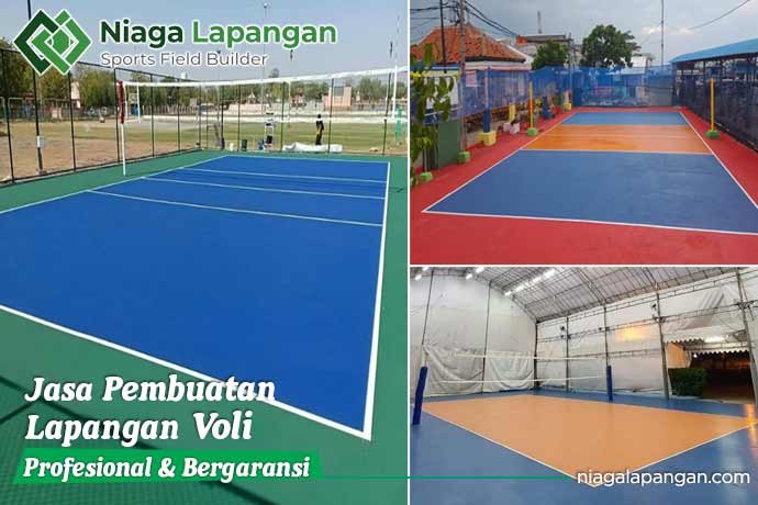 Jasa Pembuatan Lapangan Olahraga Voli