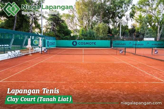 Lapangan Tenis Clay Court Lapangan Tenis Clay Court