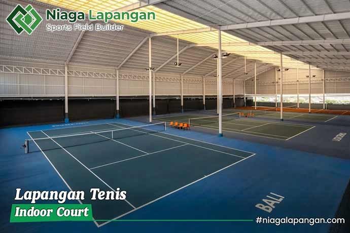 Lapangan Tenis Indoor Court Lapangan Tenis Indoor Court