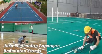 Jasa Pembuatan Lapangan Badminton Ciamis
