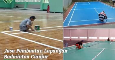 Jasa Pembuatan Lapangan Badminton Cianjur
