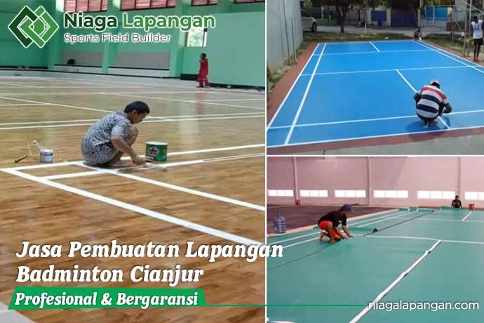 Jasa Pembuatan Lapangan Badminton Cianjur