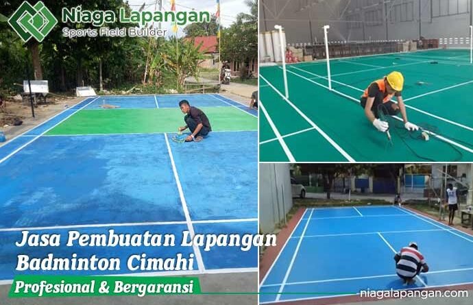 Jasa Pembuatan Lapangan Badminton Cimahi