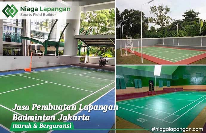 Jasa Pembuatan Lapangan Badminton Jakarta