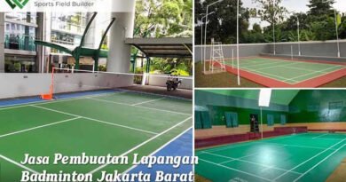 Jasa Pembuatan Lapangan Badminton Jakarta Barat