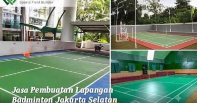 Jasa Pembuatan Lapangan Badminton Jakarta Selatan