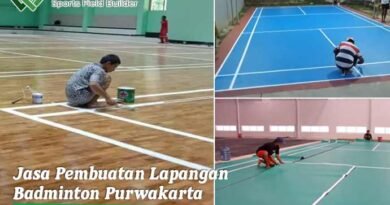 Jasa Pembuatan Lapangan Badminton Purwakarta