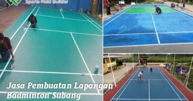 Jasa Pembuatan Lapangan Badminton Subang