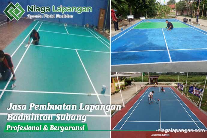 Jasa Pembuatan Lapangan Badminton Subang