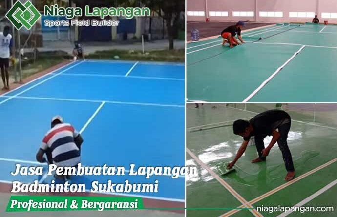Jasa Pembuatan Lapangan Badminton Sukabumi