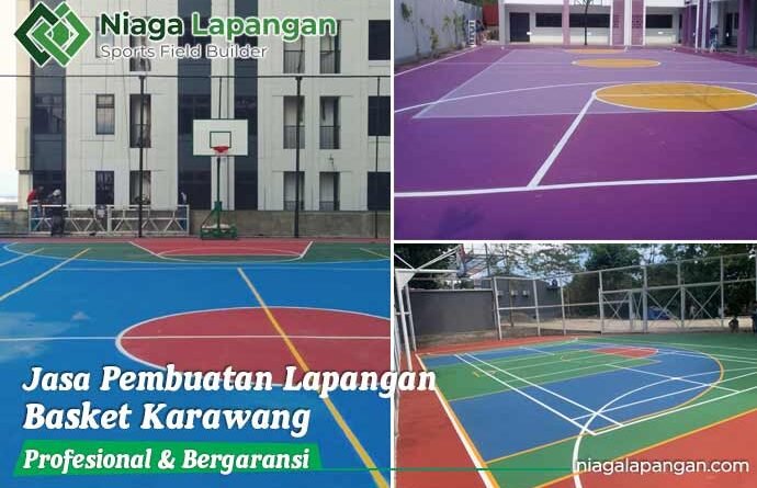 Jasa Pembuatan Lapangan Basket Karawang