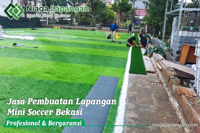 Jasa Pembuatan Lapangan Mini Soccer Bekasi
