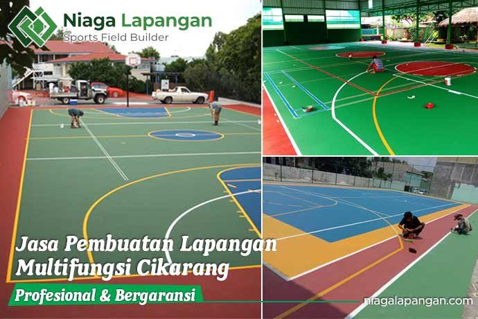 Jasa Pembuatan Lapangan Multifungsi Cikarang