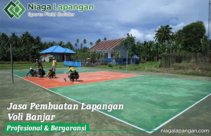 Jasa Pembuatan Lapangan Voli Banjar