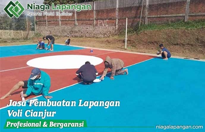 Jasa Pembuatan Lapangan Voli Cianjur