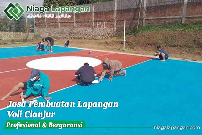 Jasa Pembuatan Lapangan Voli Cianjur