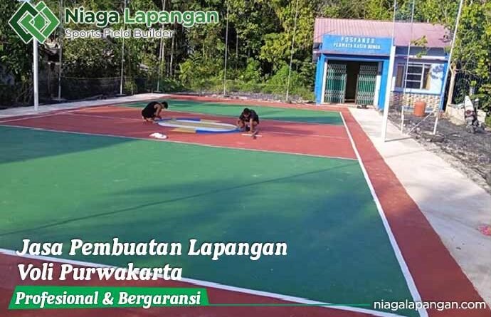 Jasa Pembuatan Lapangan Voli Purwakarta