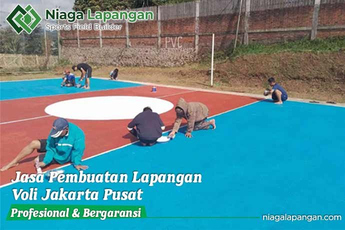 Jasa Pembuatan Lapangan Voli Jakarta Pusat