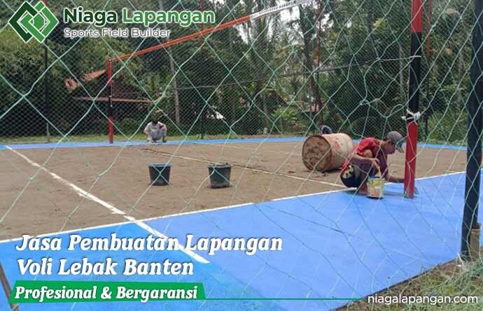 Jasa Pembuatan Lapangan Voli Lebak Banten