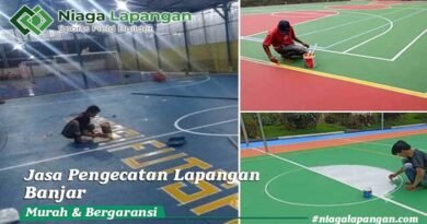 Jasa Pengecatan Lantai Lapangan Banjar